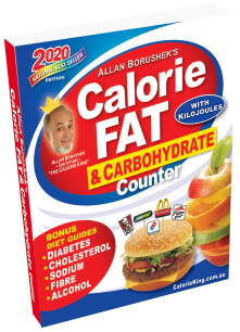 Allan Borushek's Calorie, Fat & Carbohydrate Counter