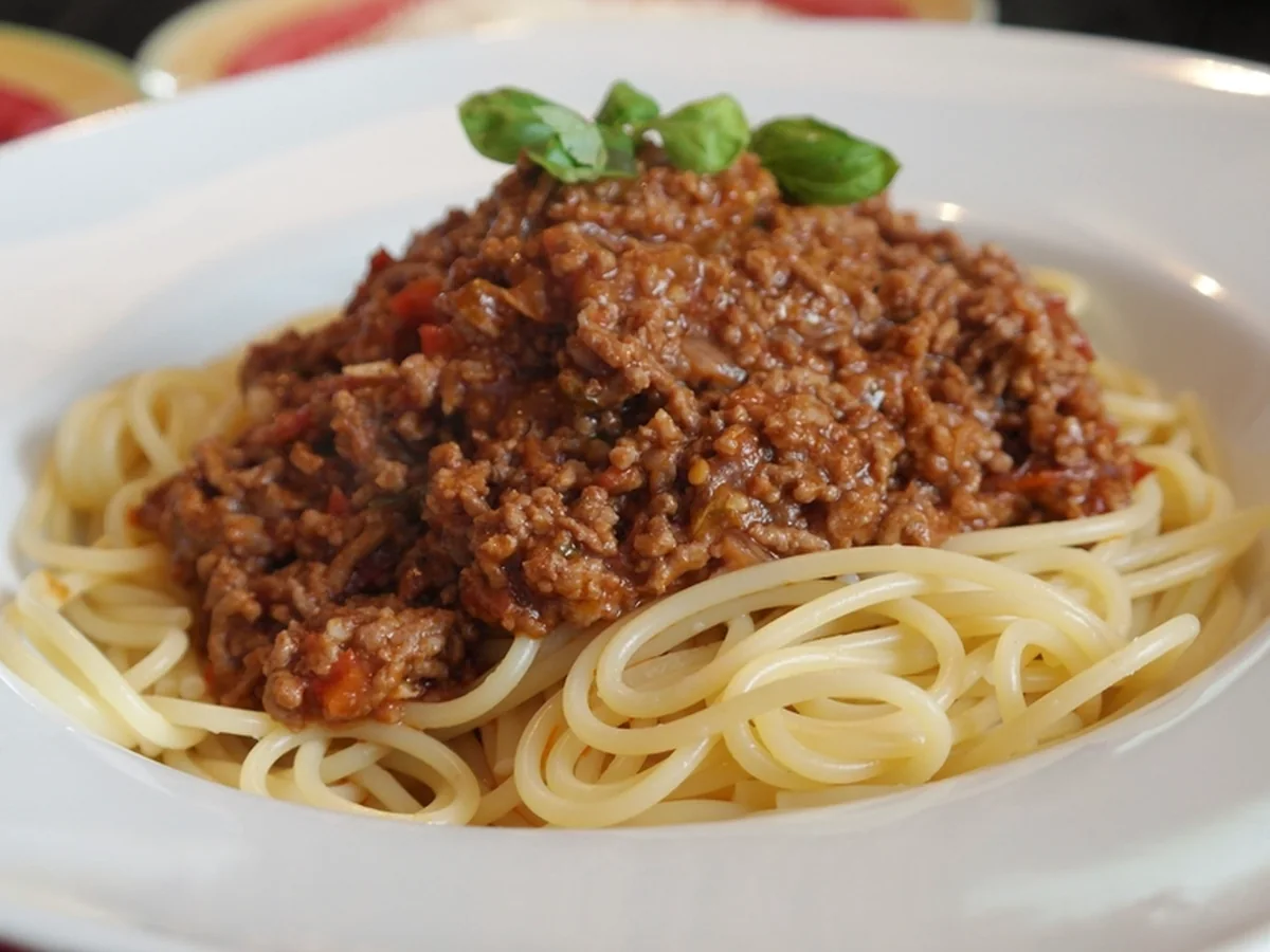 Spaghetti bolognese